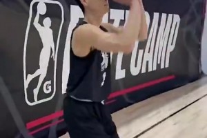 圆梦NBA！崔永熙此前在NBA-G联赛训练营秀神准三分！