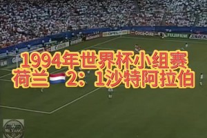 经典回顾：1994年世界杯，荷兰vs沙特