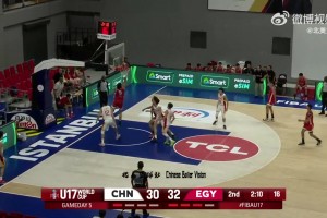 【全场集锦】U17男篮世界杯排位赛-李悦洲19+7 中国U17不敌埃及